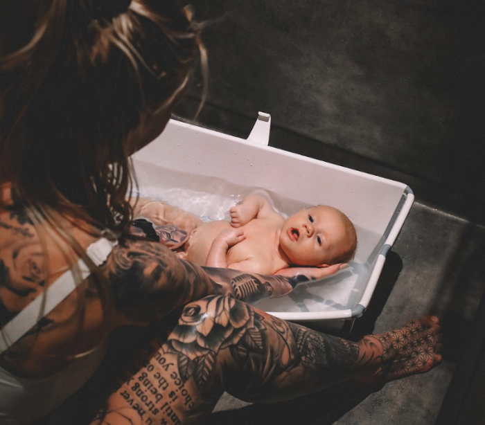 אמבטיית תינוק פלקסי סטוקי סגל בייבי