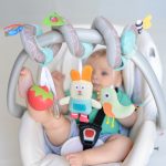 צעצועי התפתחות לתינוק | צעצועים לתינוק קשת לעגלה טף טויס סגל בייבי