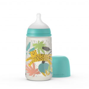 בקבוק לתינוק - בקבוק עם הפטמה המהפכנית SX PRO - צבע ירוק - SUAVINEX