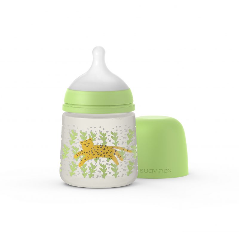 בקבוק לתינוקות SX PRO 150 מ"ל ירוק - מסדרת בקבוקים לתינוק מבית סובינקס