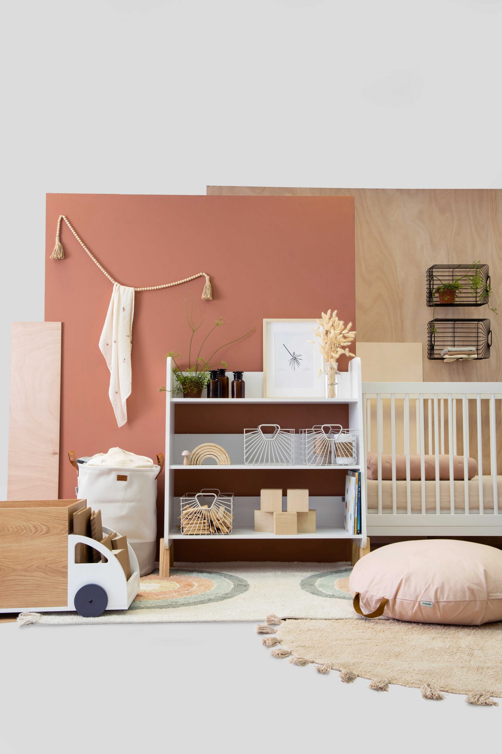 קולקציית מוצרי מותג Dadada - זרעי קיץ - עיצוב חדר תינוקות