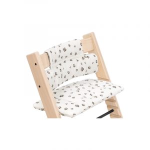 כרית לכיסא תינוק טריפ טראפ - לבן אפור